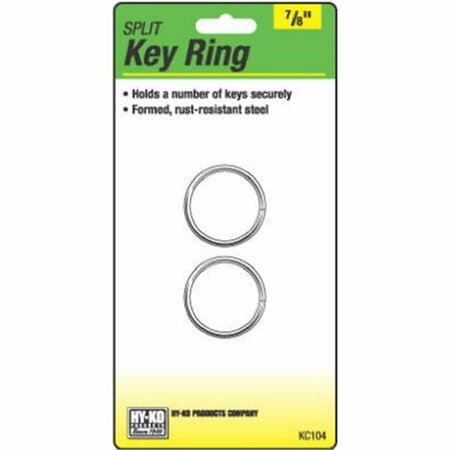 GB GIFTS KC104 2 Pack- 0.87 in. Split Key Ring, 5PK GB3859864